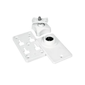Supporto a parete OMNITRONIC per ODP-204/206 bianco 2x