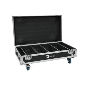 Flightcase ROADINGER 4x AKKU BAR-6 QCL con funzione di ricarica