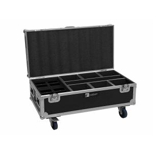 Flightcase ROADINGER 6x AKKU IP UP-4 Plus HCL Spot WDMX con funzione di ricarica