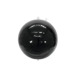 EUROLITE Palla specchiata 100cm nera
