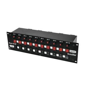 EUROLITE Board 10-ST con 10x Spina di Sicurezza