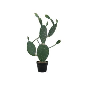 EUROPALMS Nopal cactus, pianta artificiale, 76cm