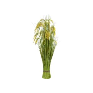 EUROPALMS Mazzetto di erba di giunco, artificiale, 118cm
