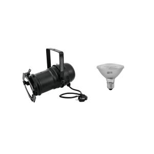 Set EUROLITE PAR-30 Spot bk + PAR-30 230V SMD 11W E-27 LED 3000K