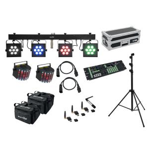 Bundle EUROLITE Set LED KLS-3002 + Laser Derby Mobile