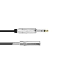 OMNITRONIC prolunga Jack 6.3 stereo 3m nero