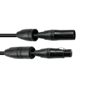 Cavo DMX PSSO IP65 a 3 pin da 3m nero