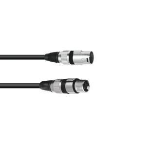 Cavo per altoparlanti PSSO XLR 2x2.5 3m nero
