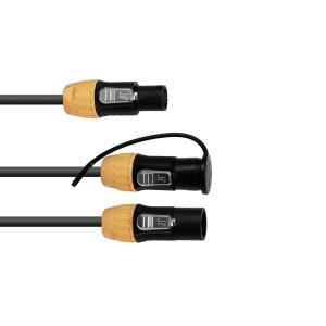 Cavo adattatore EUROLITE IP T-Con(m)/2xT-Con(f)