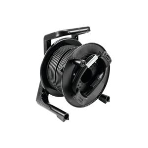 Bobina cavo PSSO DMX XLR 30m bk Neutrik 2x0.22